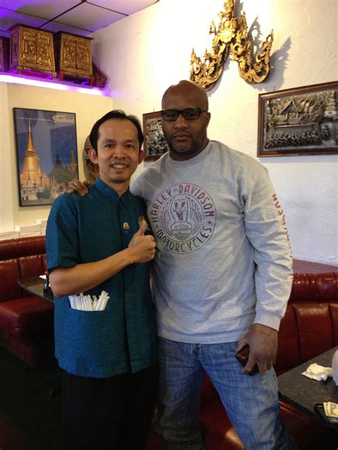 Thai Food In Las Vegas Heavyweight Champion Michael Moorer
