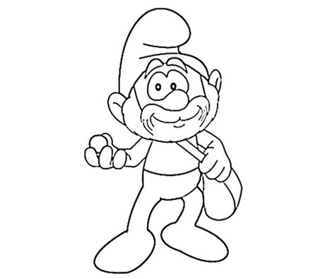 baby smurf coloring pages coloring pages
