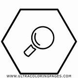 Magnifying Glass Coloring Pages sketch template