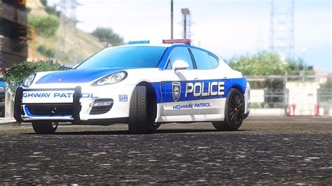 Porsche Panamera Turbo Need For Speed Hot Pursuit Police