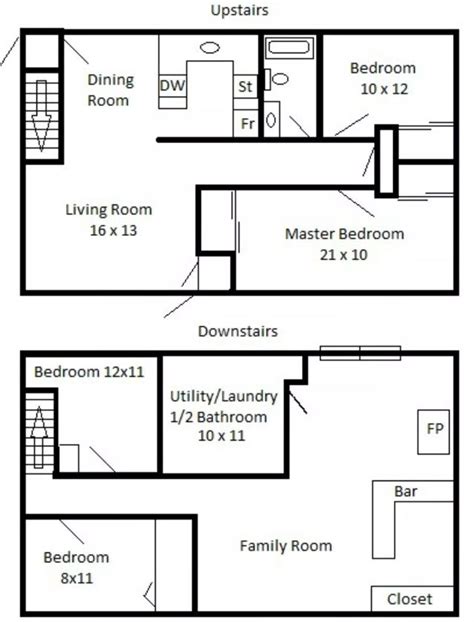 pin  emily de nooy  floor plans upstairs bedroom family room floor plans