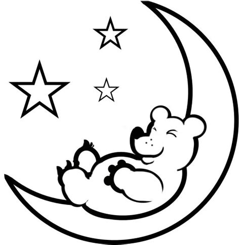 printable moon coloring pages  kids  coloring pages