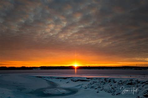 ladue reservoir sunrise  akron ohio rohio