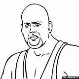 Coloring Pages Wwe Big Show Savage Man Randy Macho Kane Thecolor People Drawings Template Color sketch template