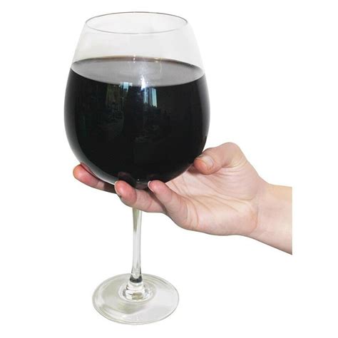 Xl Wine Glass Extra Large Glass Holds Full Bottle