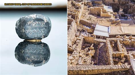 rare ancient treasures bearing biblical names discovered  jerusalems