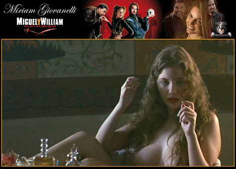 Naked Miriam Giovanelli In Miguel Y William