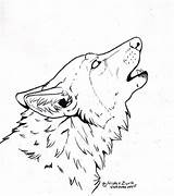 Wolf Line Howling Drawing Drawings Coloring Pages Deviantart Natsumewolf Sketch Color Wolves Head Snarling Only Tattoo Sketches Outline Easy Face sketch template