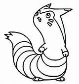 Pokemon Coloring Pages Furret Ar Pokémon Drawings Getdrawings Morningkids sketch template