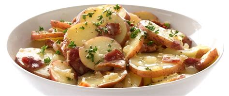 skinny hot german potato salad recipe from betty crocker
