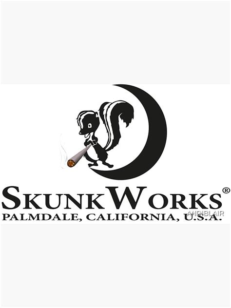 skunk works art print  andiblair redbubble