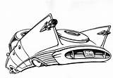 Plymouth Fury 1958 sketch template