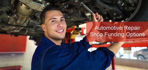 automotive repair shop business funding small business