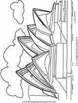 Sydney Opera House Coloring Color Getcolorings Printable Getdrawings Pages sketch template