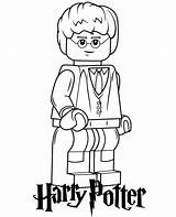 Potter Harry Lego Coloring Print Printable Minifigure Topcoloringpages sketch template