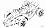 Karts Malvorlage Ausdrucken Stampare Rennauto Malvorlagen Rennautos sketch template