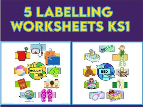 printable labelling worksheets ks teaching resources