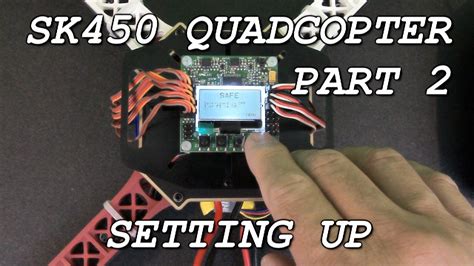 sk quadcopter part  setting  youtube
