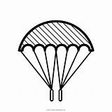 Parachute Parasail Icon Dive Sky Recreation Coloring Template Pages Iconfinder sketch template