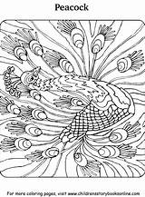 Peacock Peacocks Coloringtop Colouring 무료 페이지 색칠 공부 sketch template