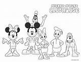 Clubhouse Coloring Maus Cool2bkids Klubhaus Micky Characters Ausdrucken Divyajanani sketch template
