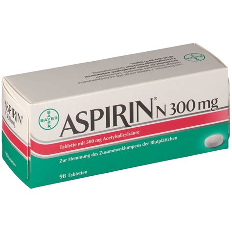 aspirin   mg tabletten shop apothekecom