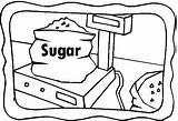 Sugar Coloring Pages Celebrate Year sketch template