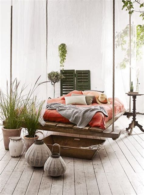 20 cool ideas with hanging beds for ultimate relaxation indoors and