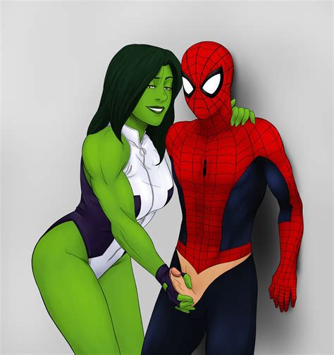 she hulk and spider man pt 1 by frosty19 40 hentai foundry