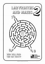 Labyrinth Getcolorings Maze Mazes Labyrinths Getdrawings Labrinth sketch template