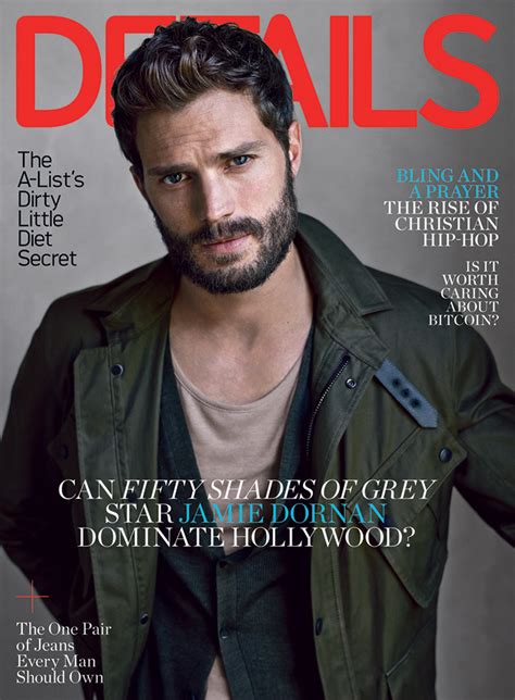 Jamie Dornan Covers Details To Promote Fifty Shades Of