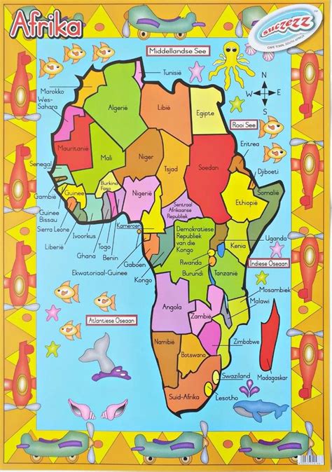 afrika afrikaanse plakkaat vir die klaskamer educational toys
