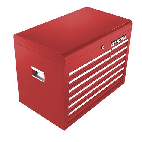 craftsman  drawer quiet glide chest red tools tool storage
