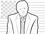 Trump Donald Coloring Pages Flag Printable President American Book Color Print Template Sketch Kids 45th Presidential Election Coloringbook4kids Adult Yun sketch template