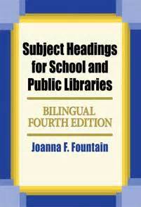subject headings  school  public libraries  joanna  fountain libraries unlimited