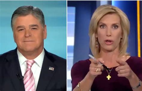 Sean Hannity Under Fire Laura Ingraham Relieved That The Heat S Off Me
