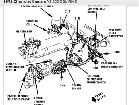 chevy camaro ignition wiring diagram