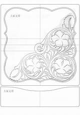 Patterns Tooling Leather Working Wallet Choose Board Pattern sketch template