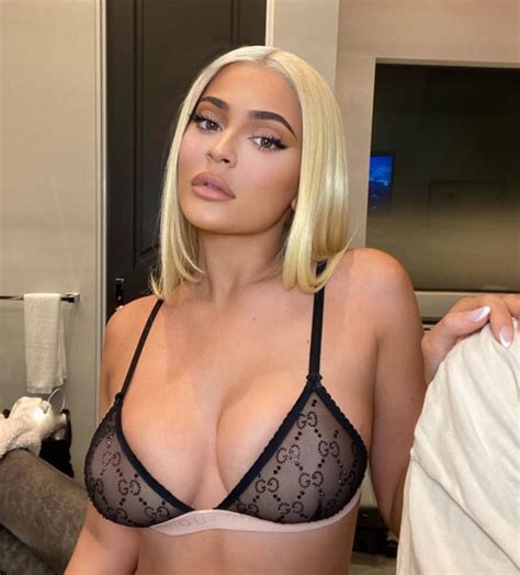 kylie jenner gets nearly nude on instagram it s a