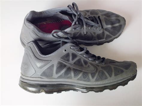 Nike Air Max 429889 001 Grey Charcoal Running Shoes Men Size 11