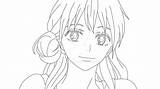 Kimi Todoke Lineart Ume sketch template