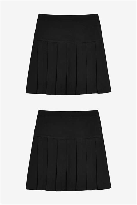 buy 2 pack pleat skirts 3 16yrs from the next uk online shop