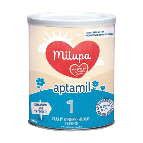 Milupa Aptamil 1 Γάλα 1ης Βρεφικής 0 6 μηνών σε σκόνη 800gr ΣΚΛΑΒΕΝΙΤΗΣ