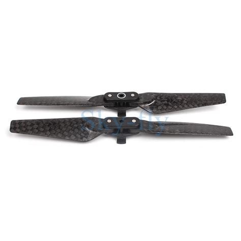 pair  quick release foldable props carbon fiber propellers  dji spark  parts