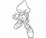 Sonic Espio Coloring Chameleon Pages Hedgehog Characters Action Generations Print Vector Surfing Games Library Clipart Character Do Printable Template Popular sketch template