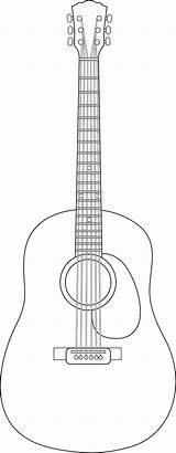 Coloring Acoustic Strings Cuatro Clipground Webstockreview sketch template