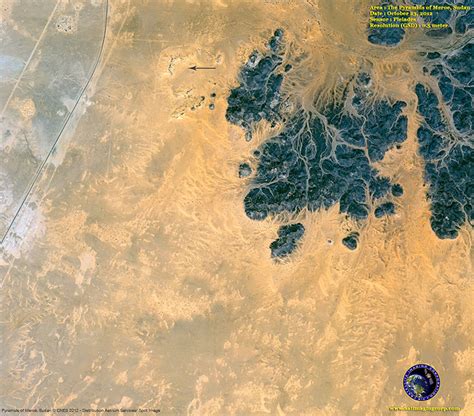 Pleiades 1b Satellite Image Of Meroe Sudan Satellite