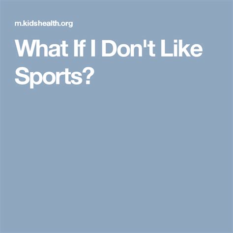 dont  sports articles  kids sports school resources