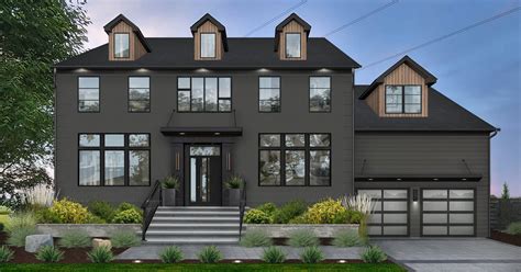 gorgeous gray brick house exteriors brickbatten