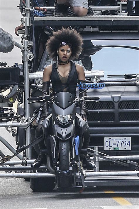 zazie beetz deadpool 2 she makes an amazing domino doesn t she